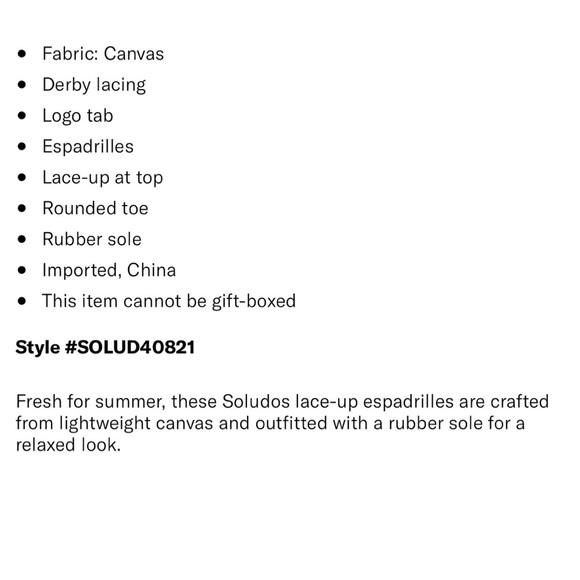 ❌SOLD❌Soludos Gray Washed Canvas Lace Up Espadrille Derby Oxfords Mens 9 Gray - Picture 12 of 13